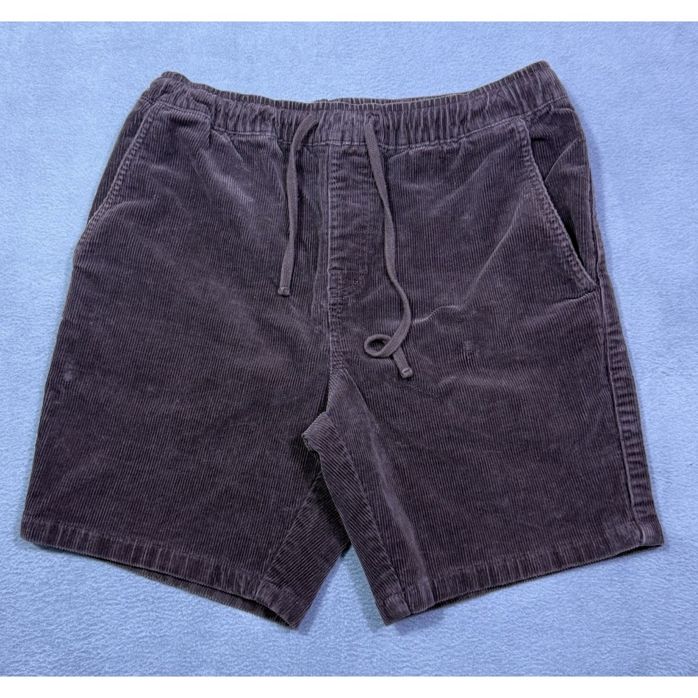 Katin Shorts Mens M Brown Corduroy Walk Shorts Stretch Surf Normcore Athleisure